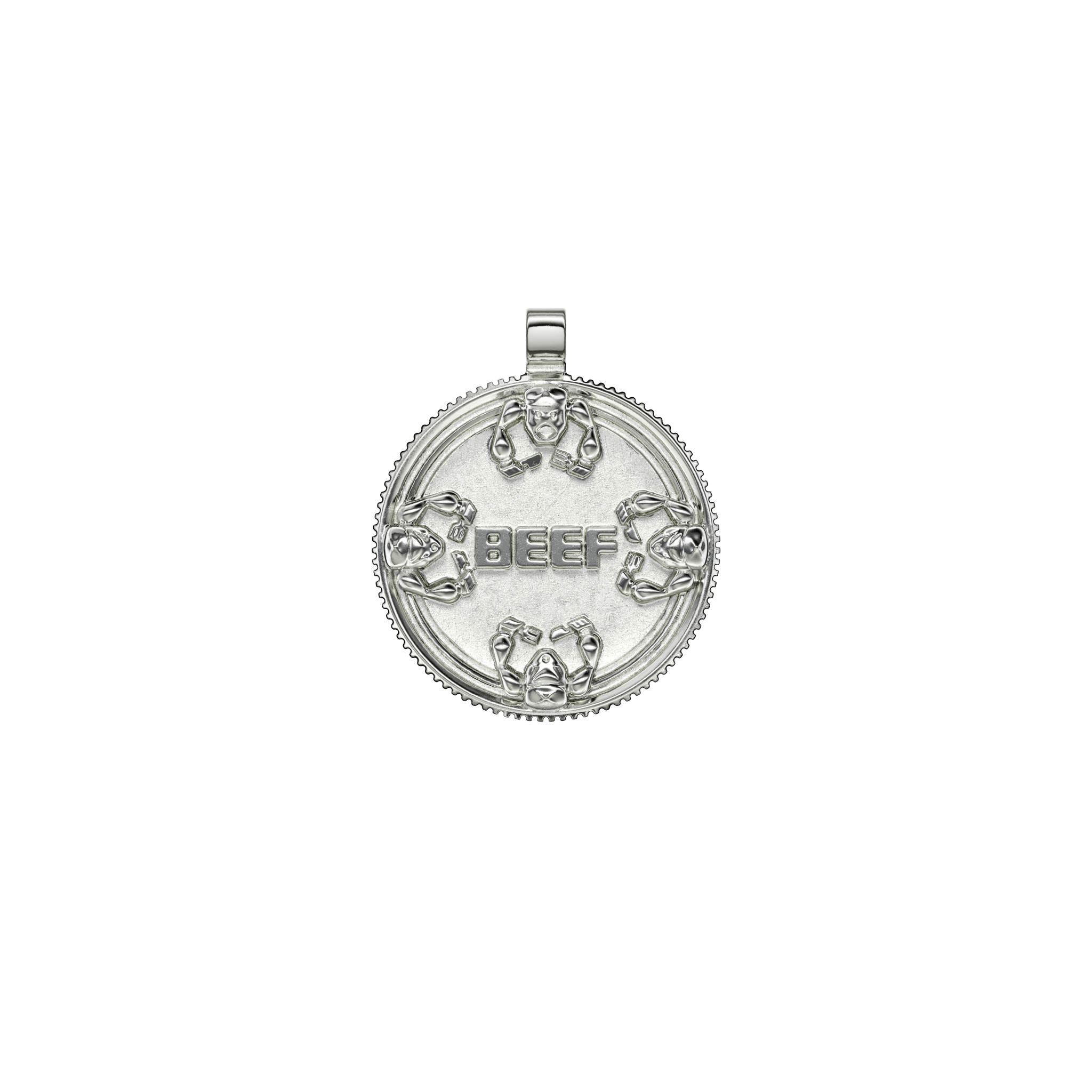 Beef Coin Pendant